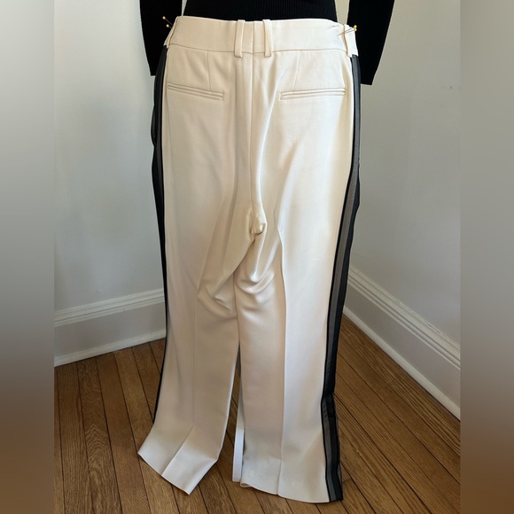 Celine Black & Ivory Dress Pants size 38 - Picture 3 of 8
